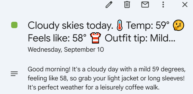 AI Weather Insights